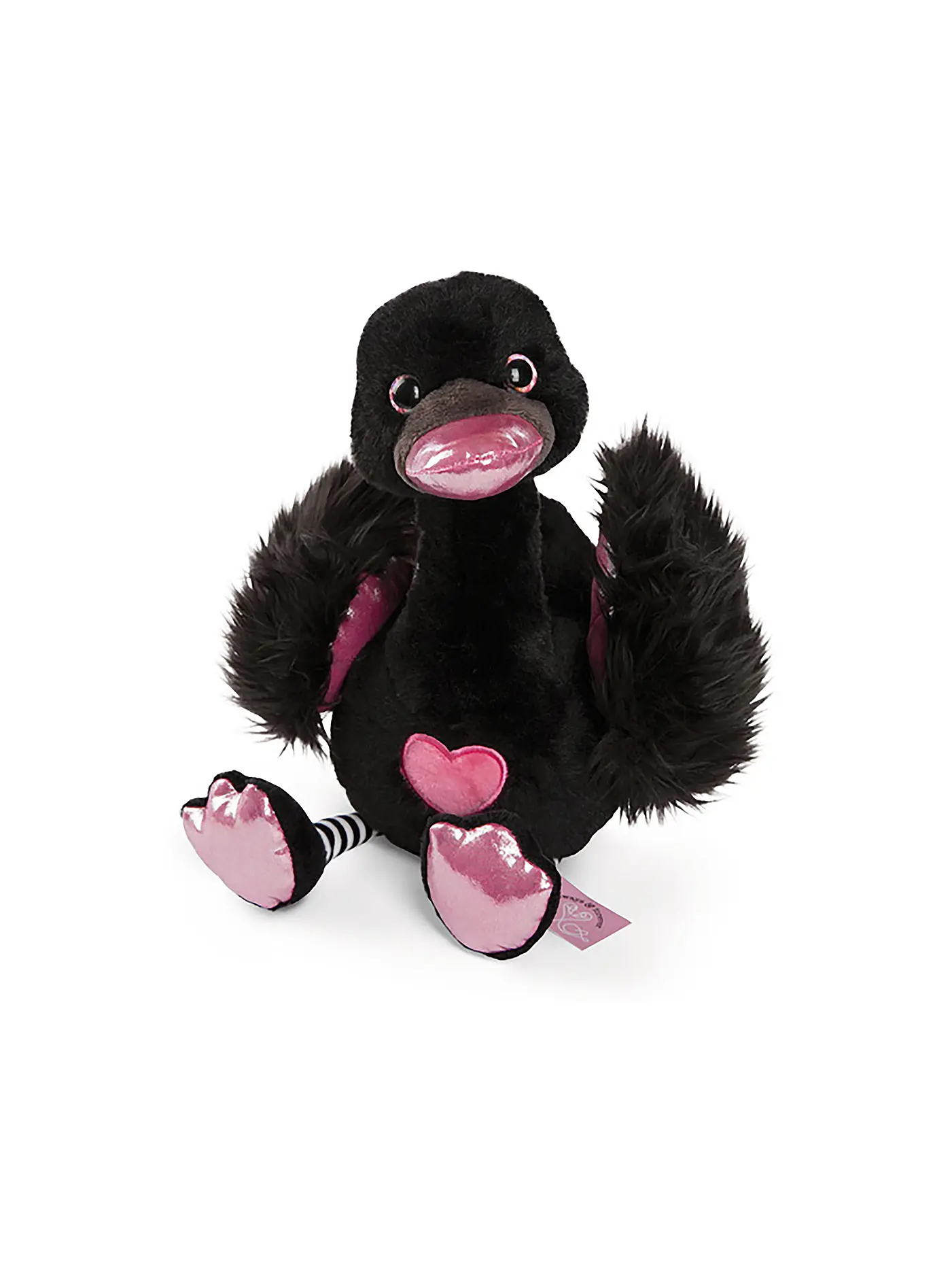 NICI | Plüschtier - Love Schwan Schwarz 35cm | 